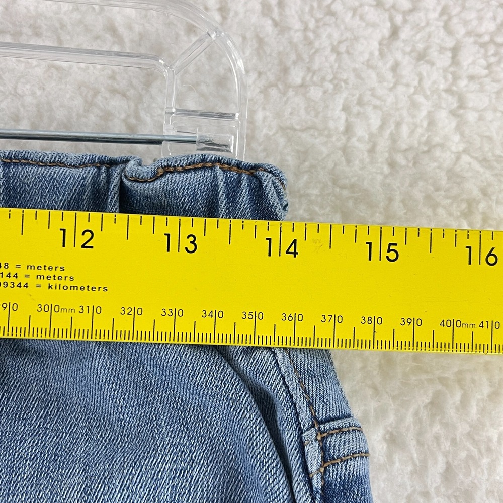 Madewell Blue Denim Pull On Straight Leg Jeans Womens High-Rise Casual Size 26‎ - Picture 8 of 16